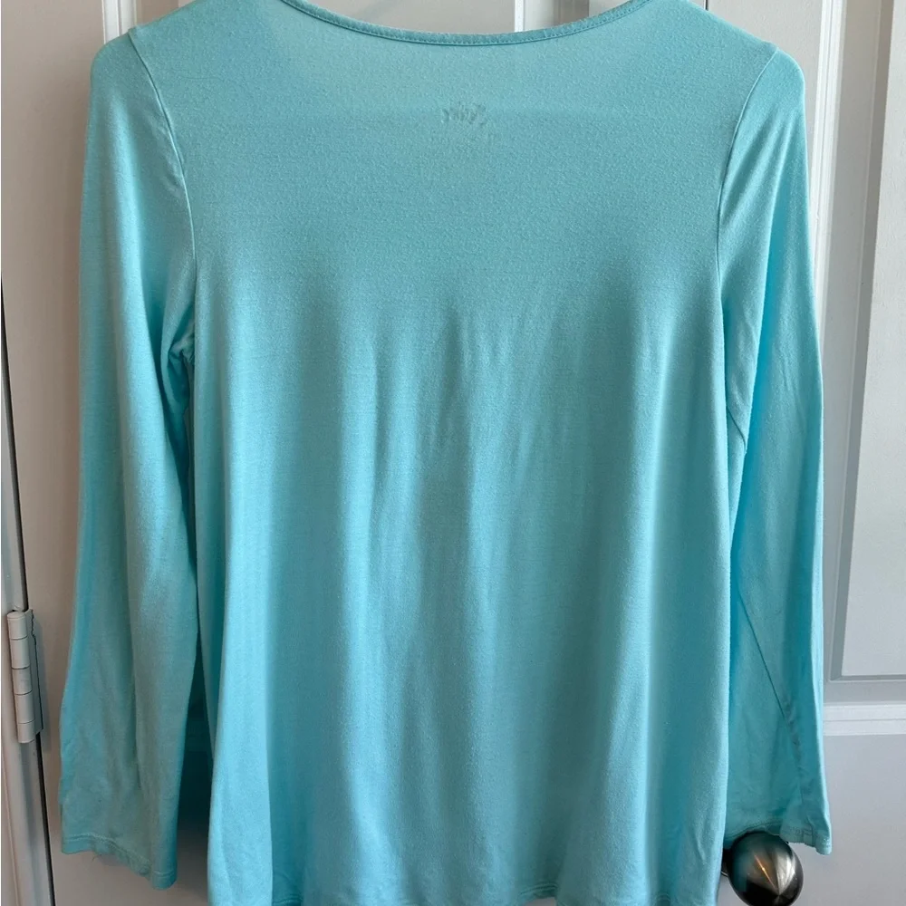 Justice Unicorns Blue Girls Long Sleeve Top Size 12